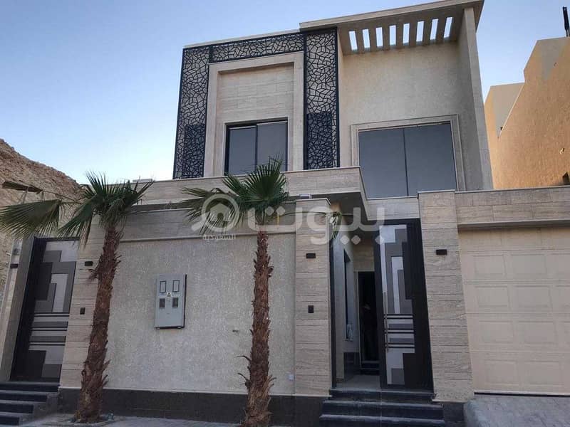 Villa with side apartment and a Pool for sale in Al Narjis, north of Riyadh