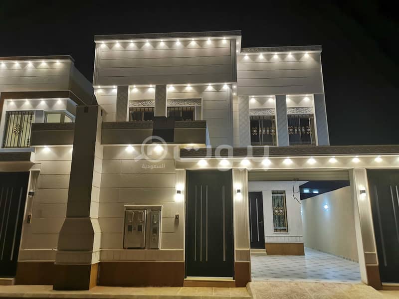 Villa Internal Stairs And 2 Apartments For Sale In Al Rimal, East of Riyadh