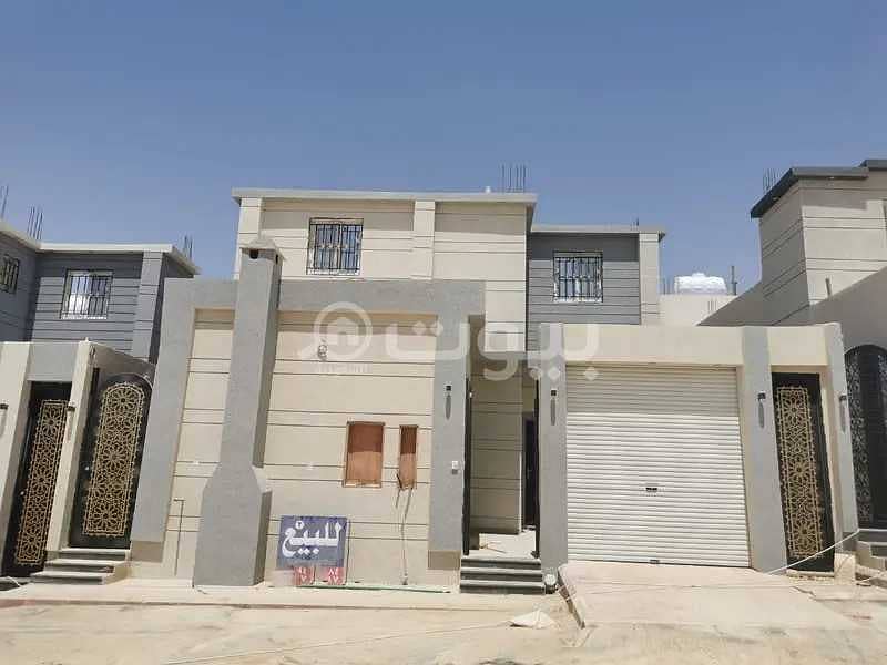 For Sale Ground Floor with the foundations for 3 apartments  in Al Janadriyah