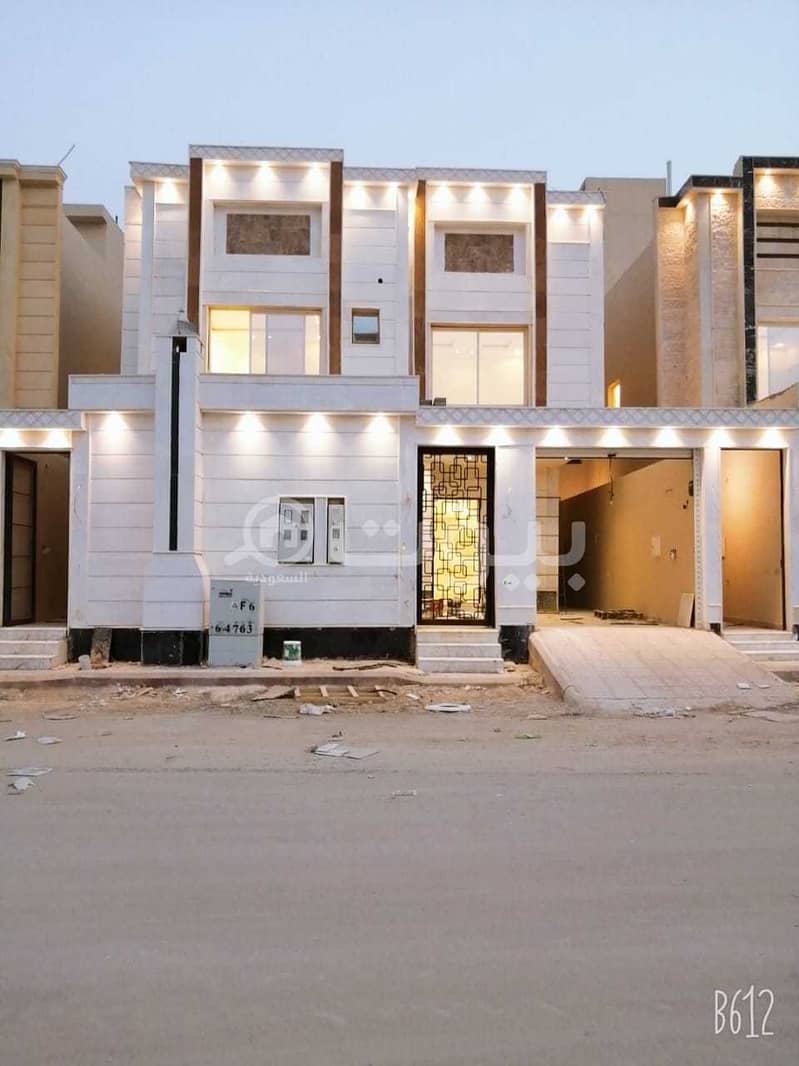 villas stair in hall with 2 apartments in Namar, Riyadh