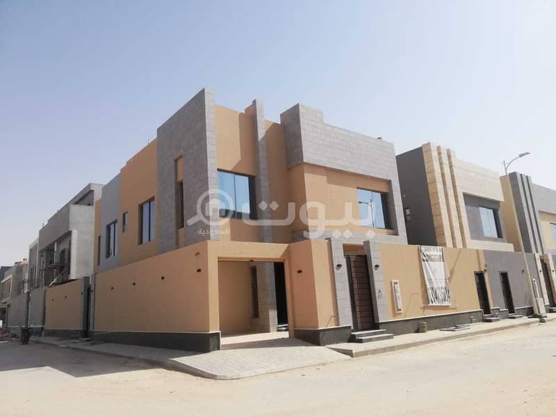 Villa Stairs in the hallway for sale in Al Qirawan - North Riyadh