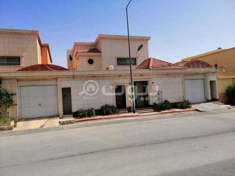 Villa for sale in Shubra district, west of Riyadh