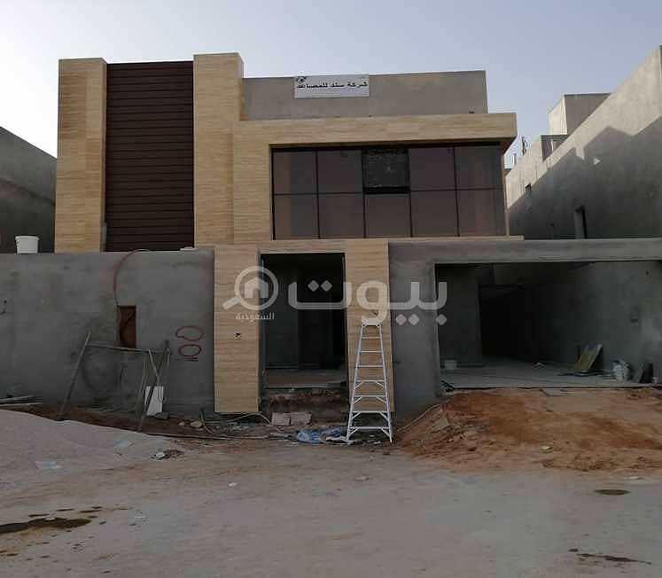 Villa stair in hall for sale in Al Narjis, North of Riyadh