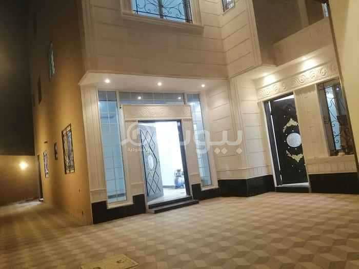 Villa for sale on Sultan Bin Nimer St in Al Rimal, east of Riyadh