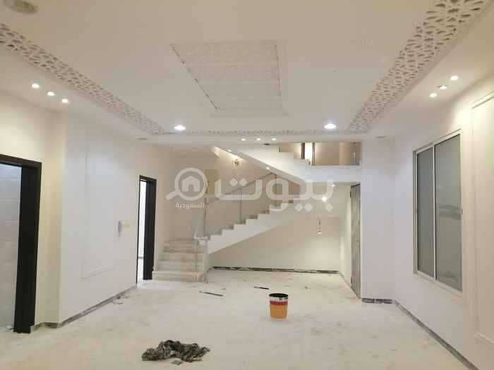 Internal staircase villa and 2 apartments for sale in Al Rimal, East Riyadh| 372 sqm
