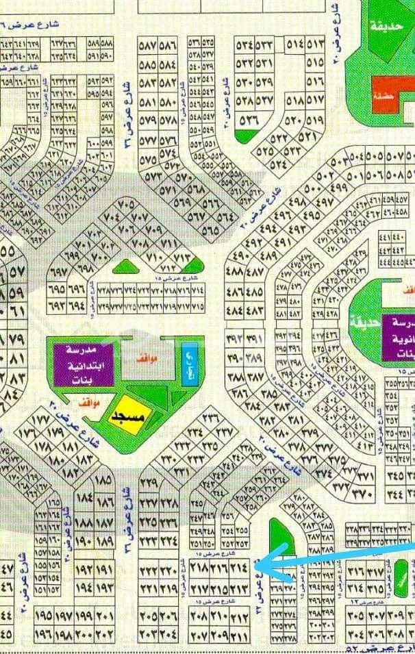أرض سكنية | 900م2 للبيع في حي الفنار، شمال جدة