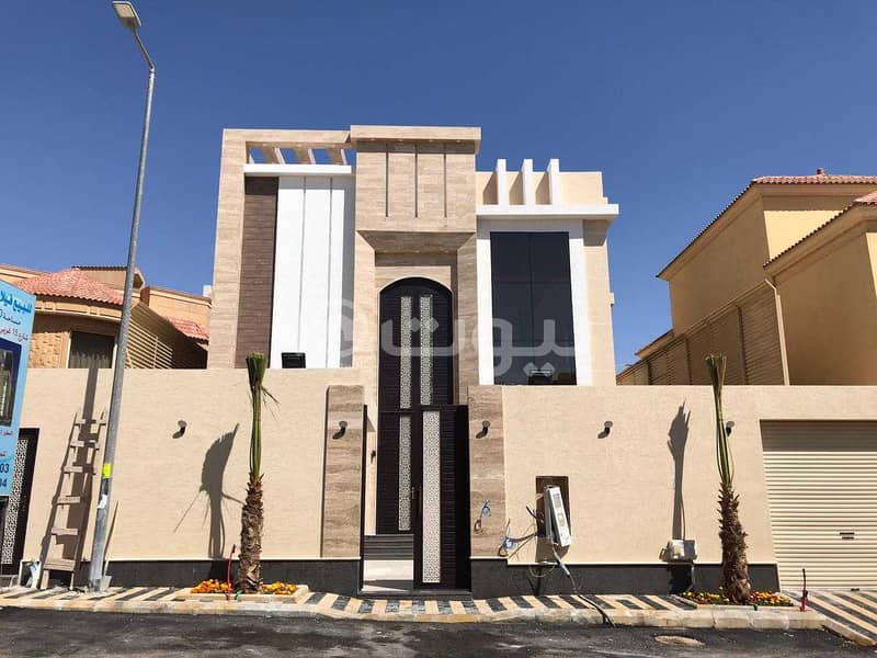 Villa for sale in the Western Al Nakhil district, north of Riyadh