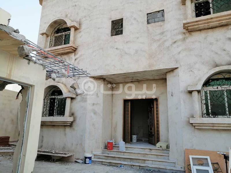 For sale Corner villa with internal stair in Al Khaleej district, East Of Riyadh