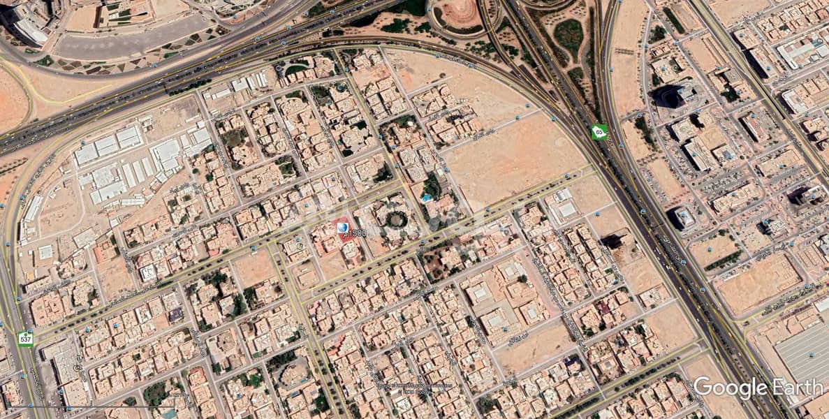 أرض تجارية سكنية للبيع النخيل، شمال الرياض