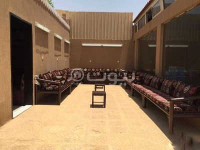 استراحة 4 غرف نوم للايجار في الرياض، منطقة الرياض - إستراحة مع ملحق ومسبح للإيجار اليومي في السلي، جنوب الرياض
