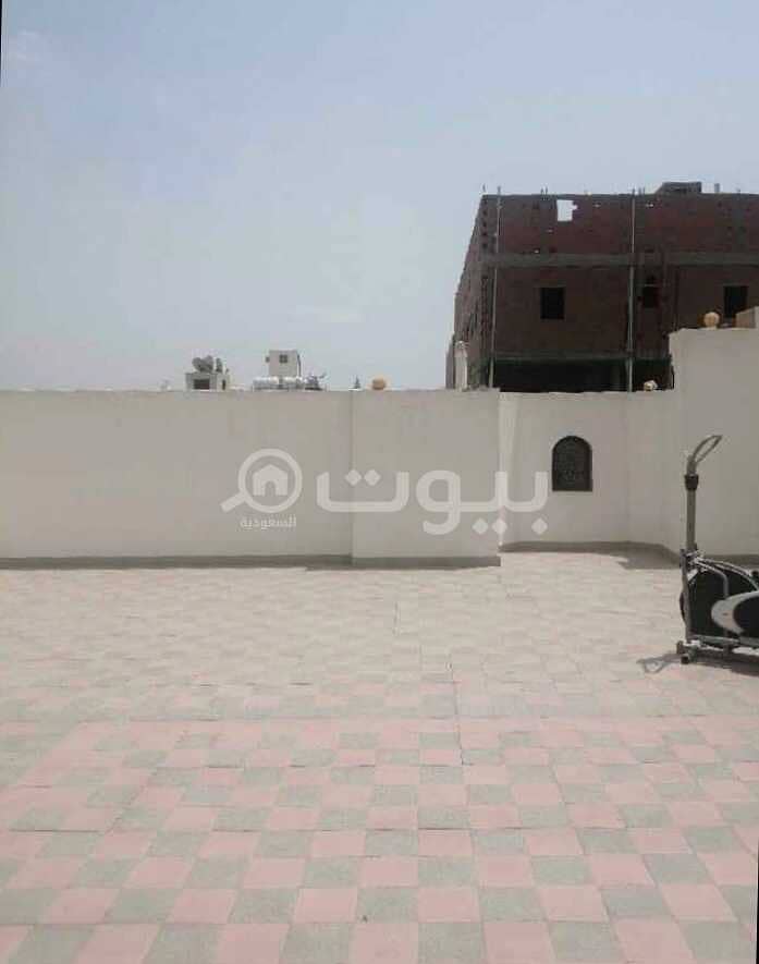 apartment with annex and parking for rent in Abruq Al Rughamah, north Jeddah