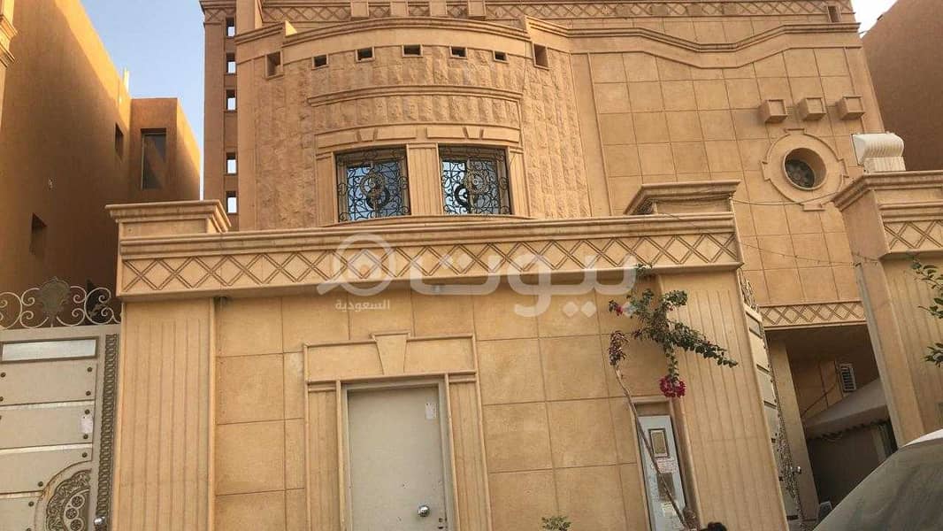 Villa for sale by bidding in Al Narjis, North of Riyadh