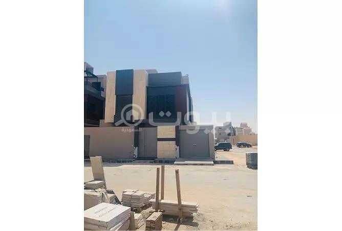 For sale a modern corner villa in Al Arid, North of Riyadh