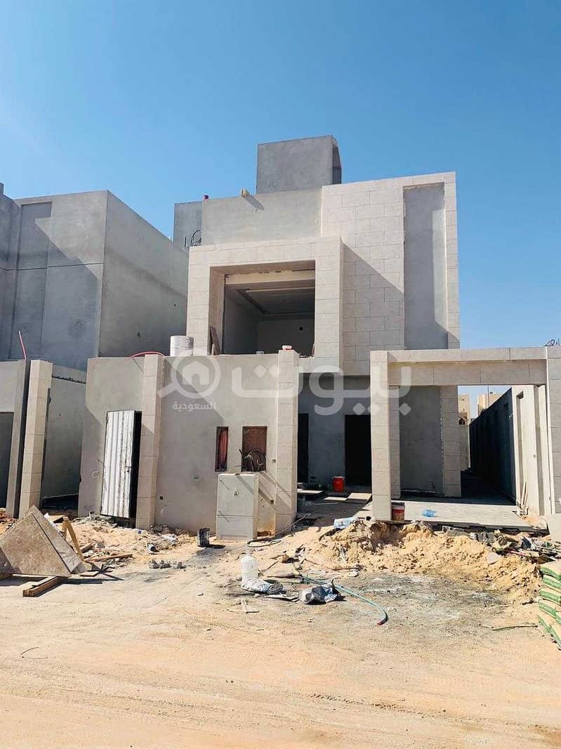 للبيع فيلا مودرن بناء شخصي بحي النرجس، شمال الرياض