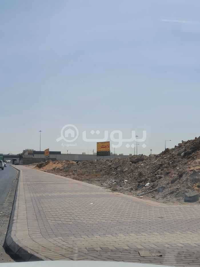 3 commercial plots for rent in Al Masani, South Riyadh
