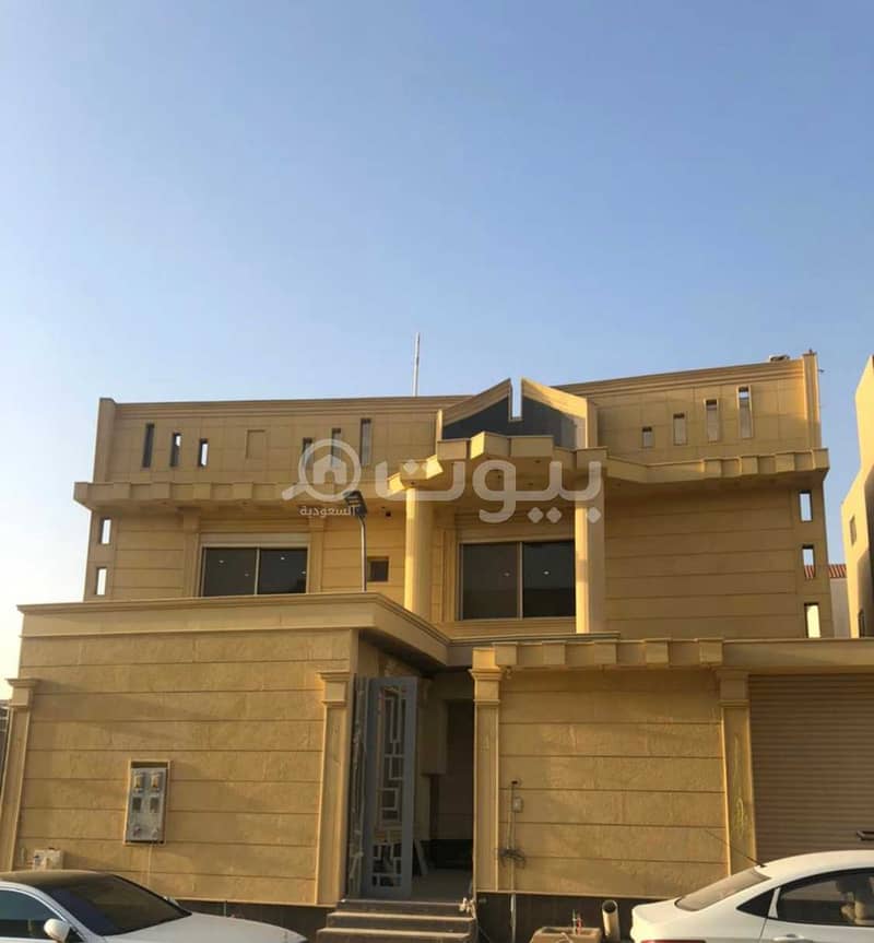 Villa 2 floors for sale in Al Narjis, north of Riyadh