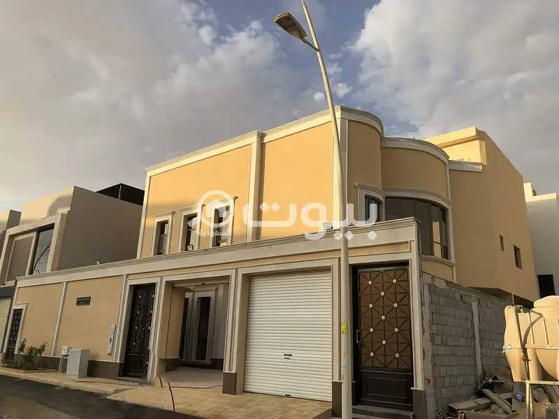 luxury residential villa with a Pool for sale in Al Narjis district, North of Riyadh