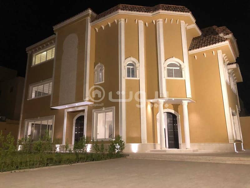 Elegant Custom building villa for sale in Al Malqa (Jawharat Al Malqa), North Riyadh