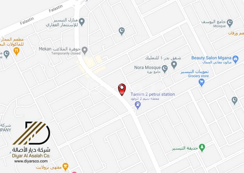 Commercial land | furnished apartments permit for rent in Al Taiaser, North Jeddah