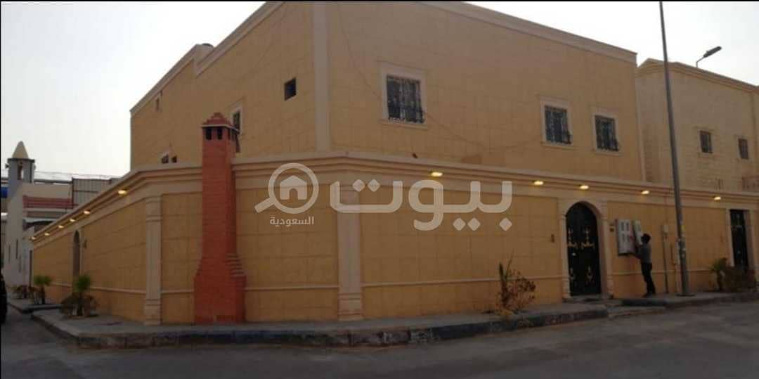 Villa floor and 3 apartments for sale in Al Dar Al Baida south of Riyadh