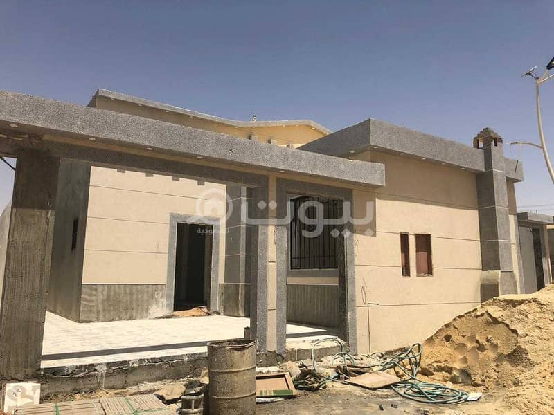 Ground floor villa for sale in Badr, Riyadh
