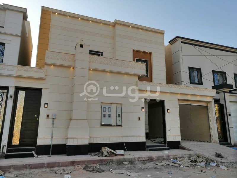 Villa stair in hall and two apartments for sale in Al Rimal, Riyadh