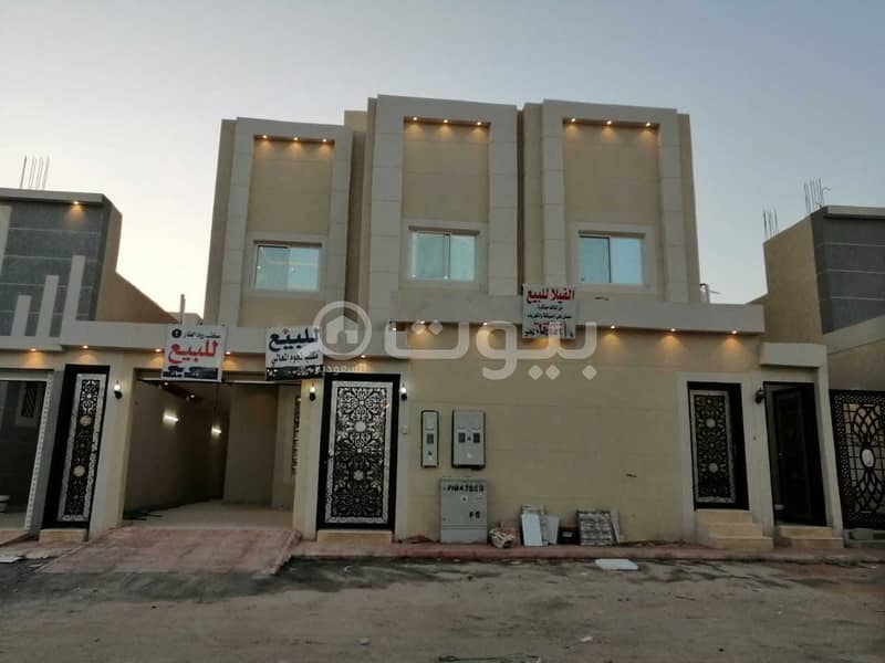 Villa 358 sqm internal staircase and 2 apartments for sale in Al Janadriyah district, Riyadh