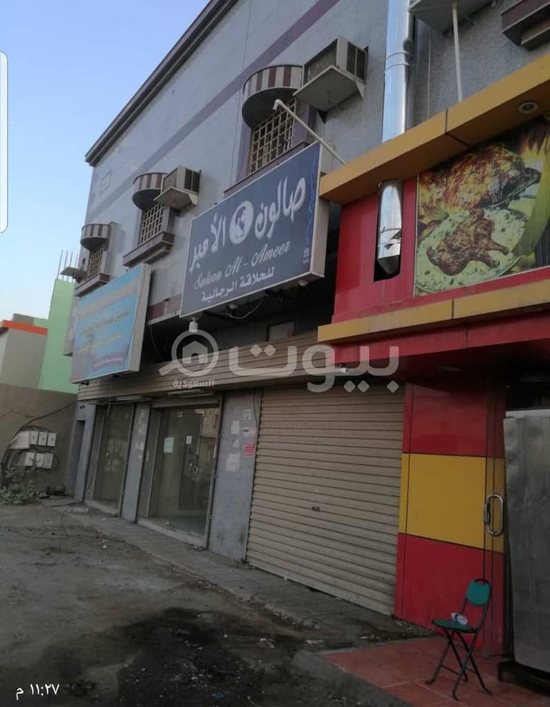 عمارة تجارية وسكنية دورين للبيع في الحرازات، شمال جدة