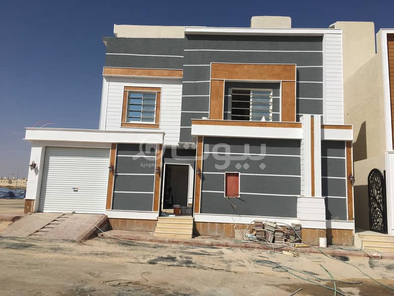 Custom building villa for sale in Okaz, south of Riyadh
