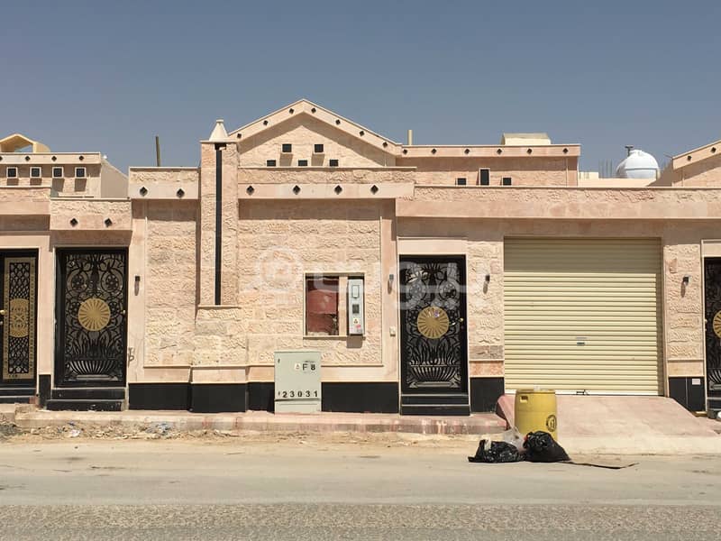 Villa Ground floor with the possibility of establishing 3 apartments for sale in Al Ghroob Neighborhood, West Riyadh