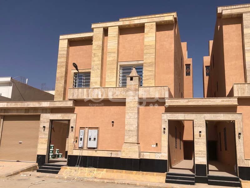 Villa duplex with staircase in the hall for sale in Okaz, South of Riyadh