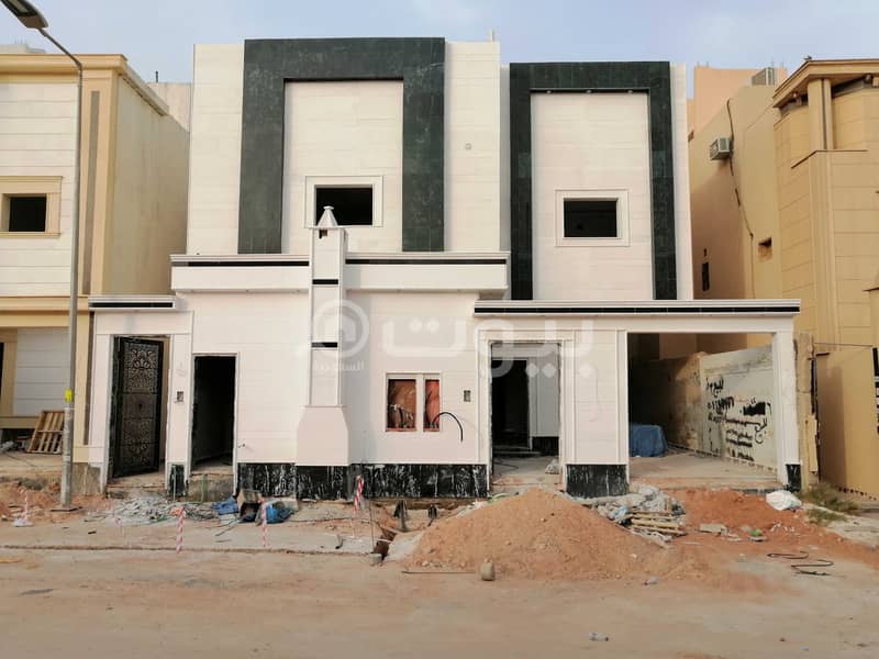 Villa Stairway in Hall And 2 Apartments For Sale in Al Yarmuk, East of Riyadh