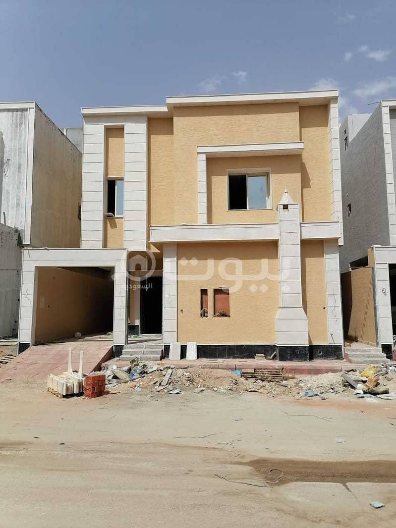 Villa indoor staircase and 2 apartments for sale in Al Yarmuk, East of Riyadh