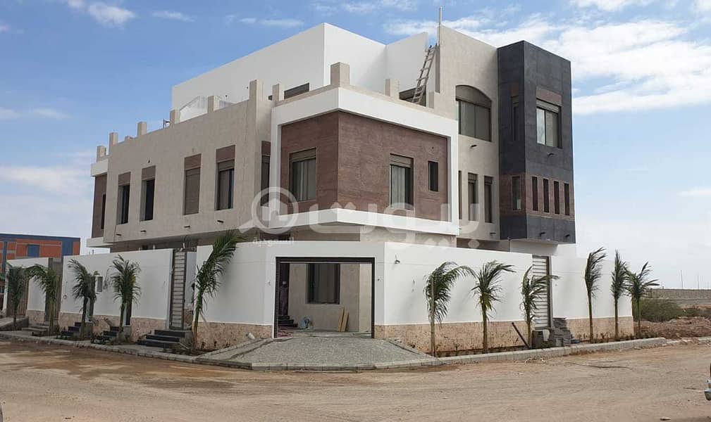 For sale luxury modern villa with park in Obhur Al Shamaliyah, North Jeddah