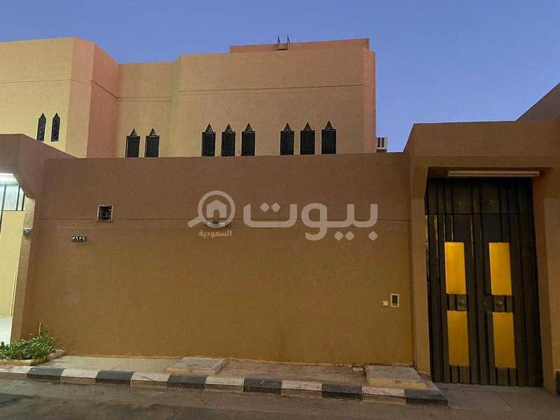 2 Floors villa for sale in Shubra, West Riyadh
