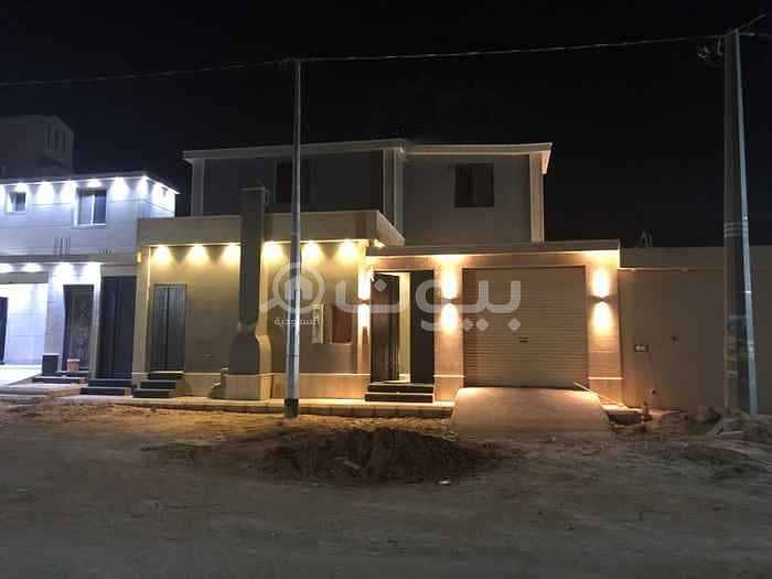 Distinctive modern villa for sale in Al Sharq district, east of Riyadh