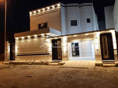 5 Bedroom Villa for Sale in Al Kharj, Riyadh Region - Internal staircase villa for sale in Al Safwa Second District, Al Kharj