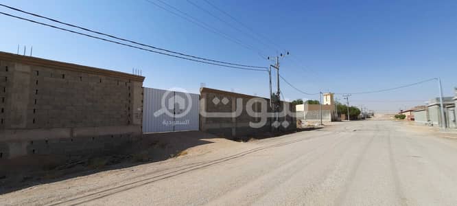 Commercial Land for Sale in Al Kharj, Riyadh Region - Walled Land 5000 SQM for sale in Al Afjah, Al Najdiya scheme