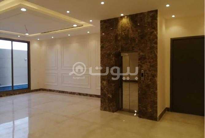 Villa and 3 apartments for sale in Ishbiliyah, east of Riyadh