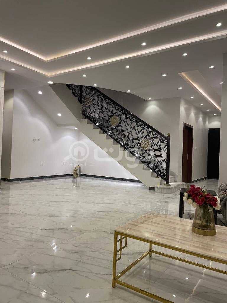 Internal Staircase Villa And 3 Apartments For Sale In Al Mahdiyah, West Riyadh