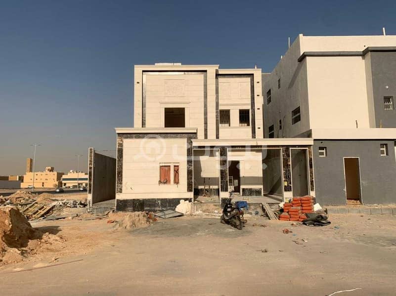 Villa stairs and 2 modern apartments for sale in Al Mahdiyah, West Riyadh