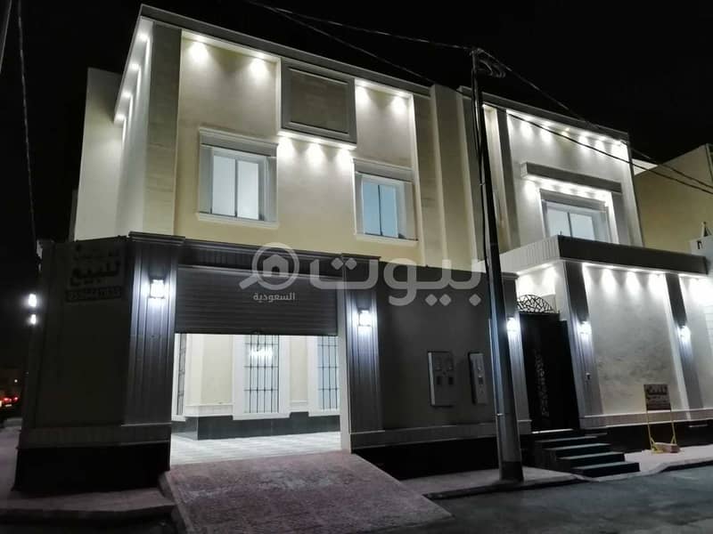 Corner Internal staircase villa and 2 apartments for sale in Al Bayan Neighborhood, east Riyadh
