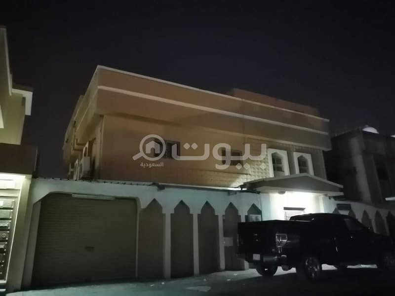 Two floors villa and an annex for sale in Al Nasim Al Sharqi, east of Riyadh