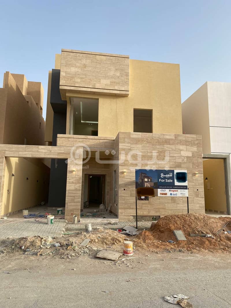 Villa for sale in Al Qamra district, north of Riyadh | 300 sqm