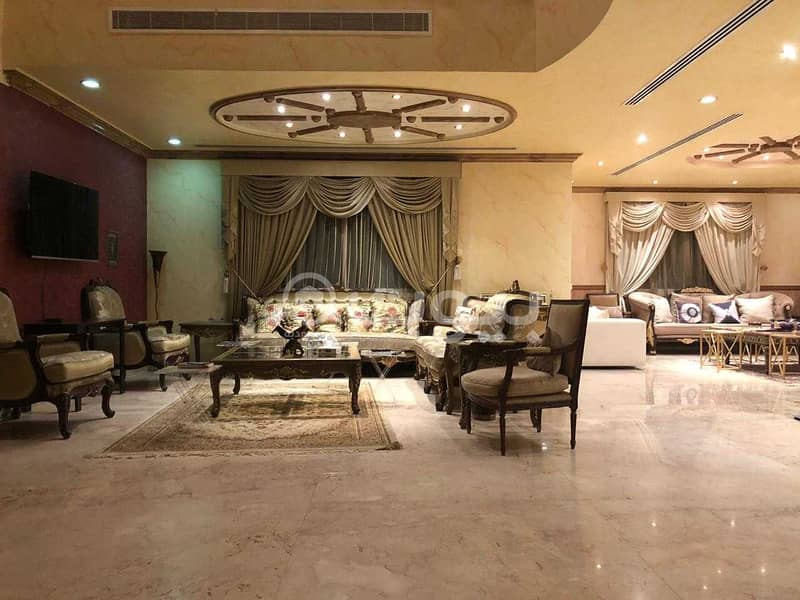 Villa With A Roof For Sale In Al Nakhil, North Riyadh
