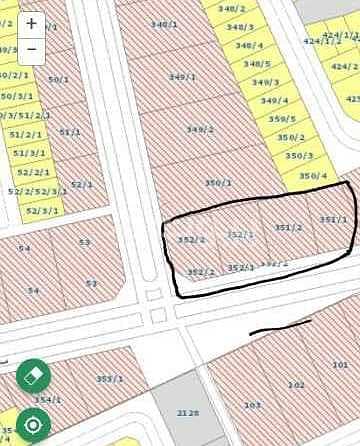 For sale 4 residential commercial plots in Al Rimal, east of Riyadh
