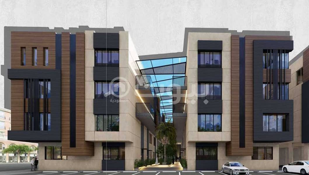 Apartment No. 13 for sale in Roya Residence project in Al Arid district, north of Riyadh