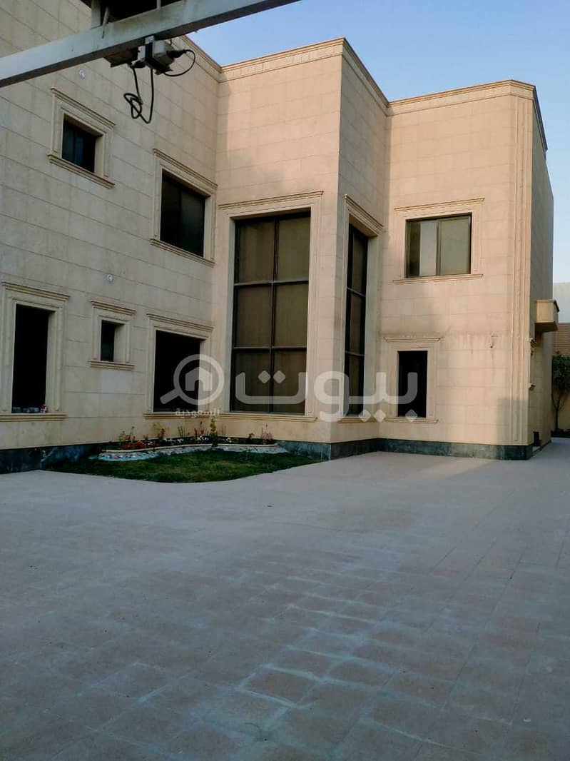 For sale villa stairs hall with swimming pool in Al Malqa, North Riyadh
