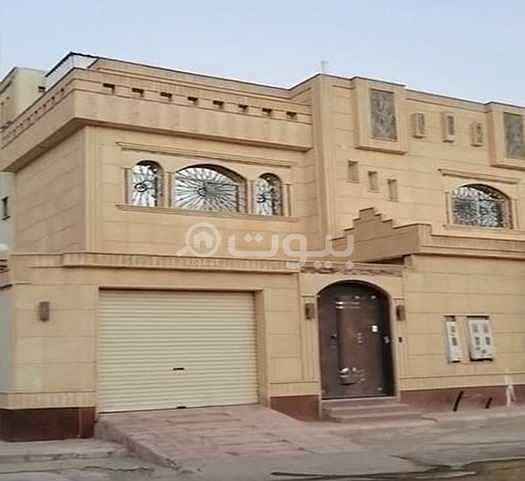 An internal staircase villa and two corner apartments for sale in Al Khaleej Abidan, East Riyadh
