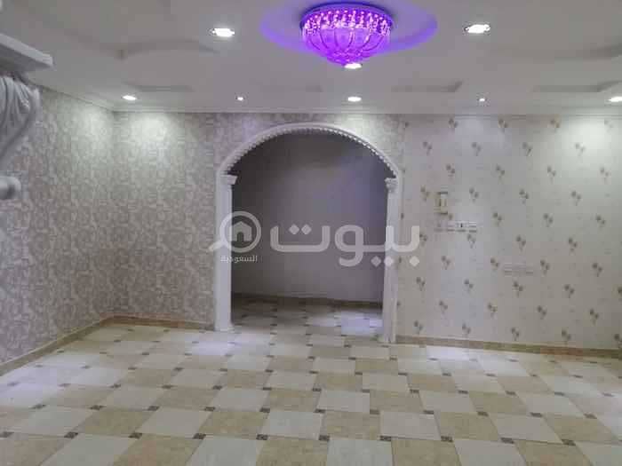 Floor for rent in Al Uraija Al Gharbiyah, west of Riyadh